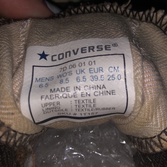 Converse Slip on Sneakers in Taupe - Picture 7 of 10